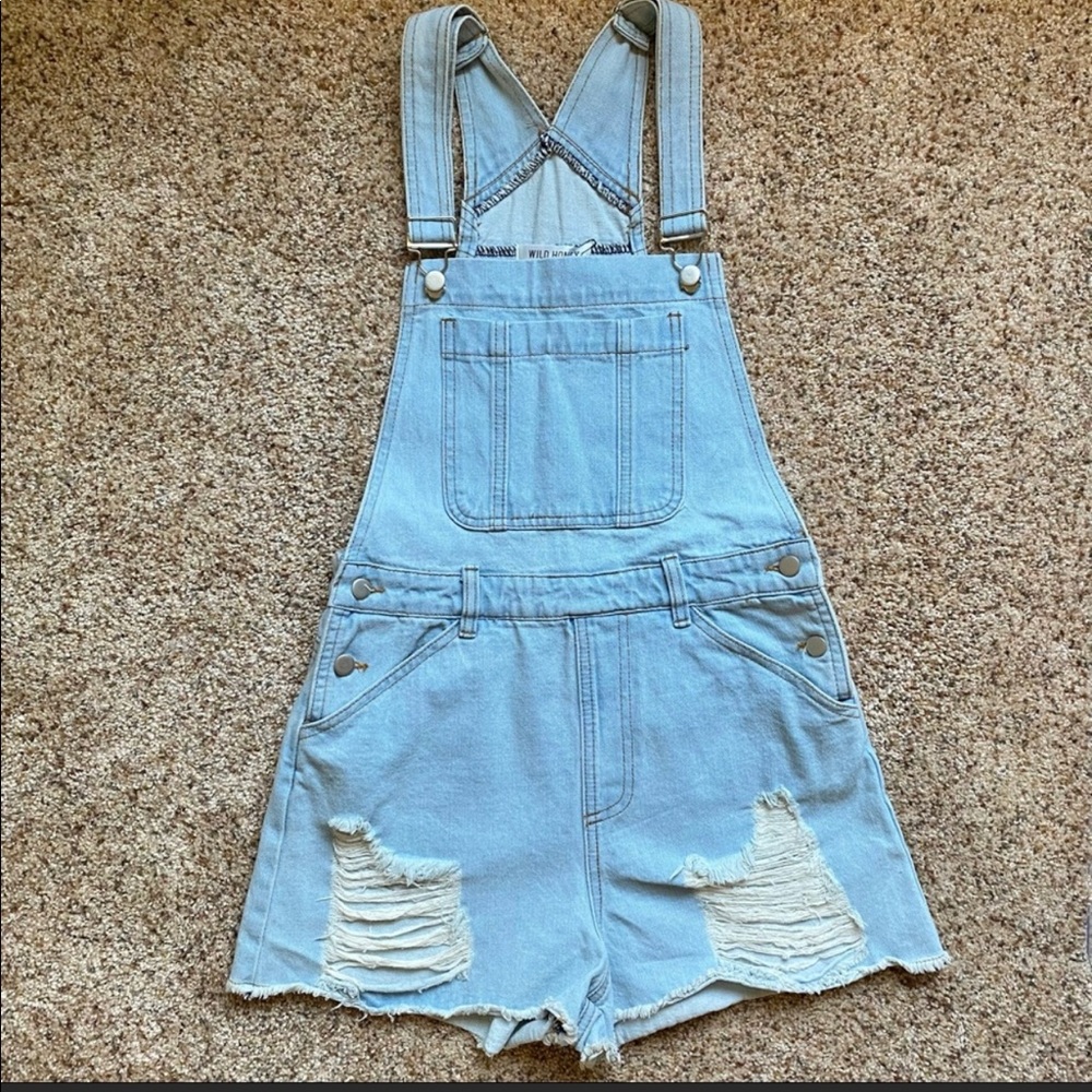 Wild Honey Denim Overalls